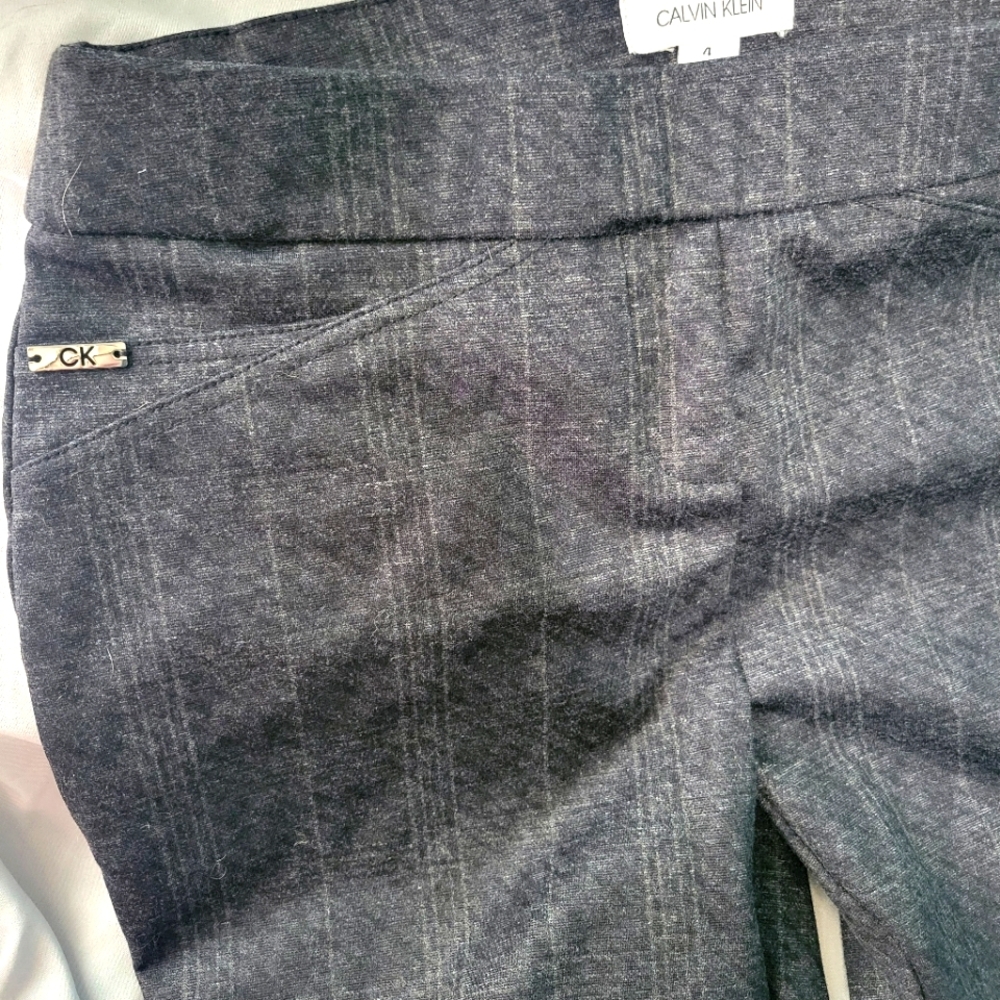 Dark grey Calvin Klein work pants